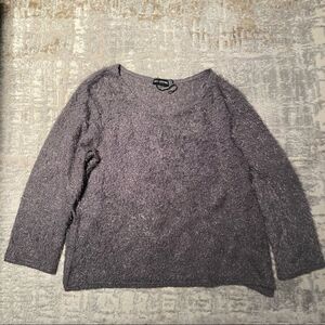 🏷️ 5 for $25 - PRETTY Little Thing Fluffy Gray Sweater